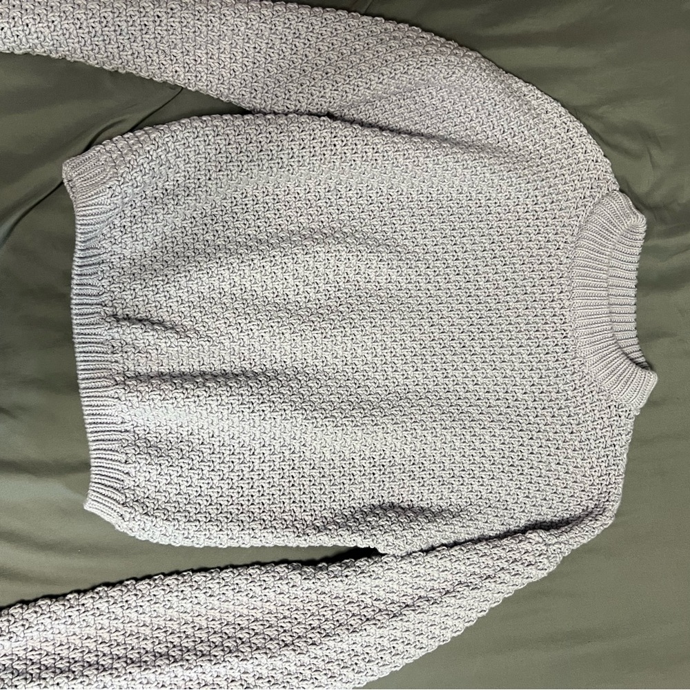 Light Purple Knit Sweater